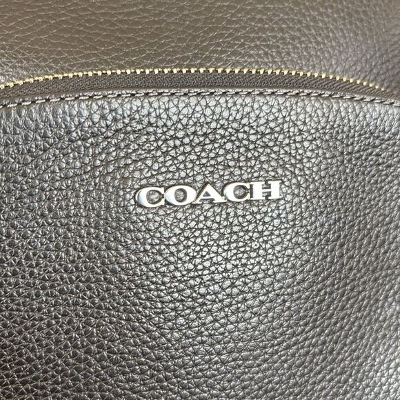 NWOT Coach Ethan Black Leather Pack - Picture 10 of 15